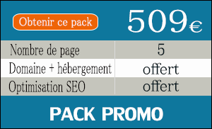 Pack promo 509€